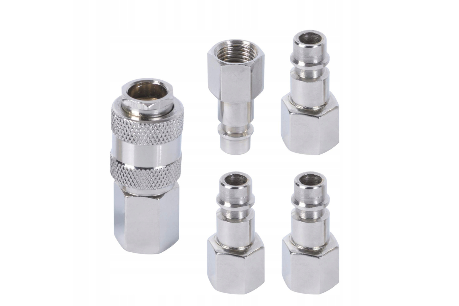 Set of 5 compressed air valves with PRACR05/B connector