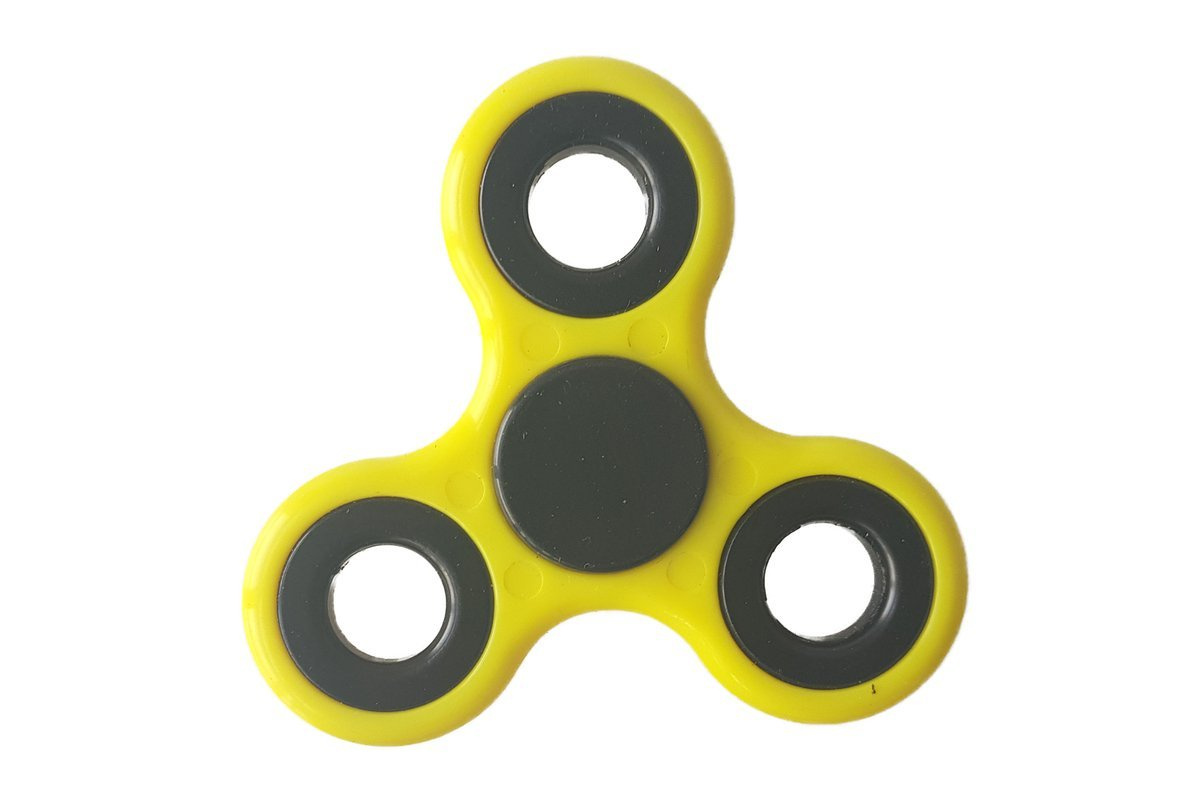 Fidget Spinner Classic Żółty SPIN-2686