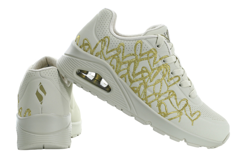 Buty Skechers UNO - GOLDEN HEART 177975-NTGD