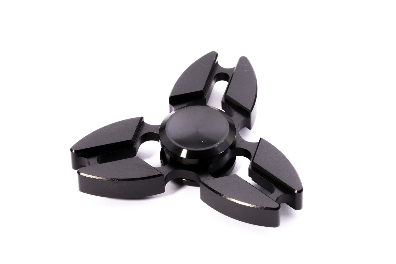 Fidget Spinner Aluminium Schwarz SPIN-2711