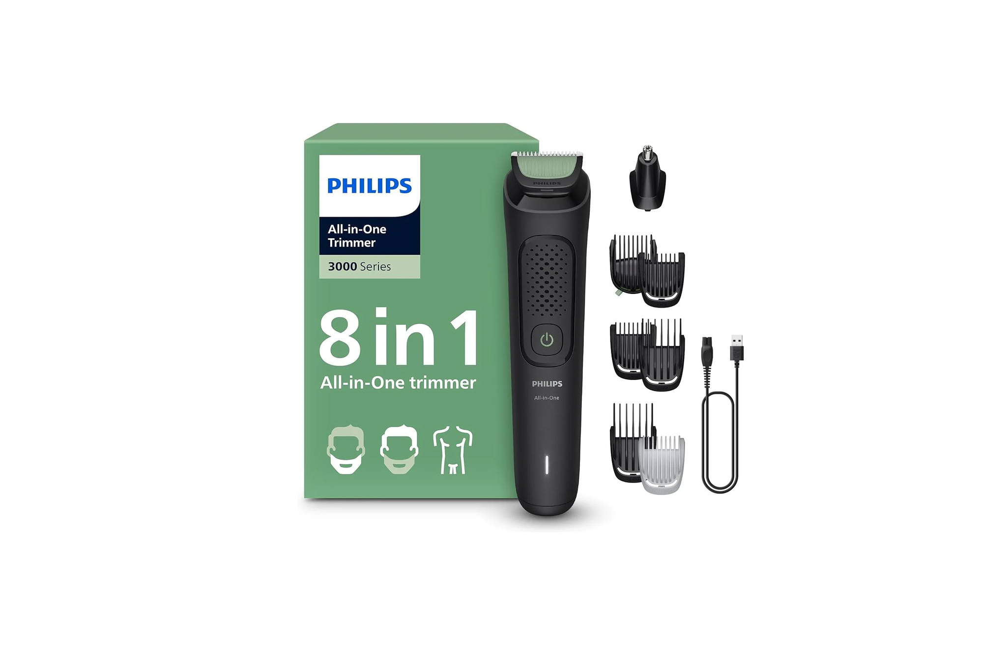 Philips Multigroom Series 3000 MG3940/15 8-in-1 Trimmer