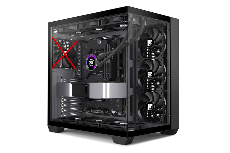 FOIFKIN F300 Gaming ATX Mid-Tower PC Case 270° Glass 6xPWM