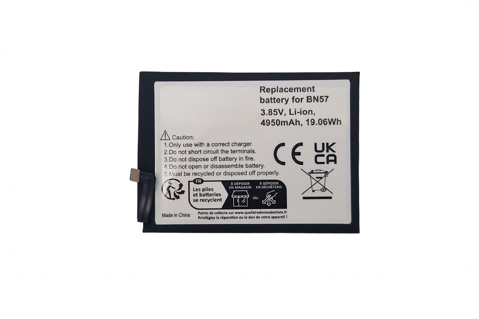Akumulator zamienny bateria Poco/Xiaomi X3 NFC BN57 4950 mAh 3,85 V Li-Ion