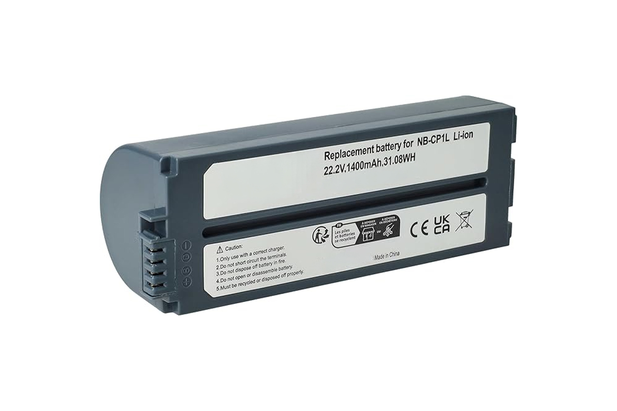 Battery Li-Ion 1400 mAh replacement Canon NB-CP1L NB-CP2L