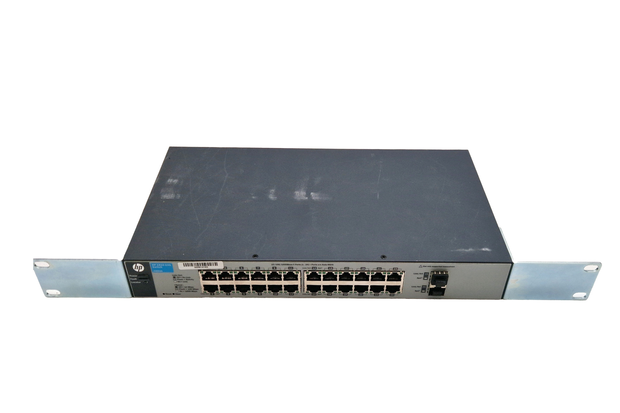 Switch HP 1810G-24 L3 24x1G 2xSFP Rack Ears J9803A