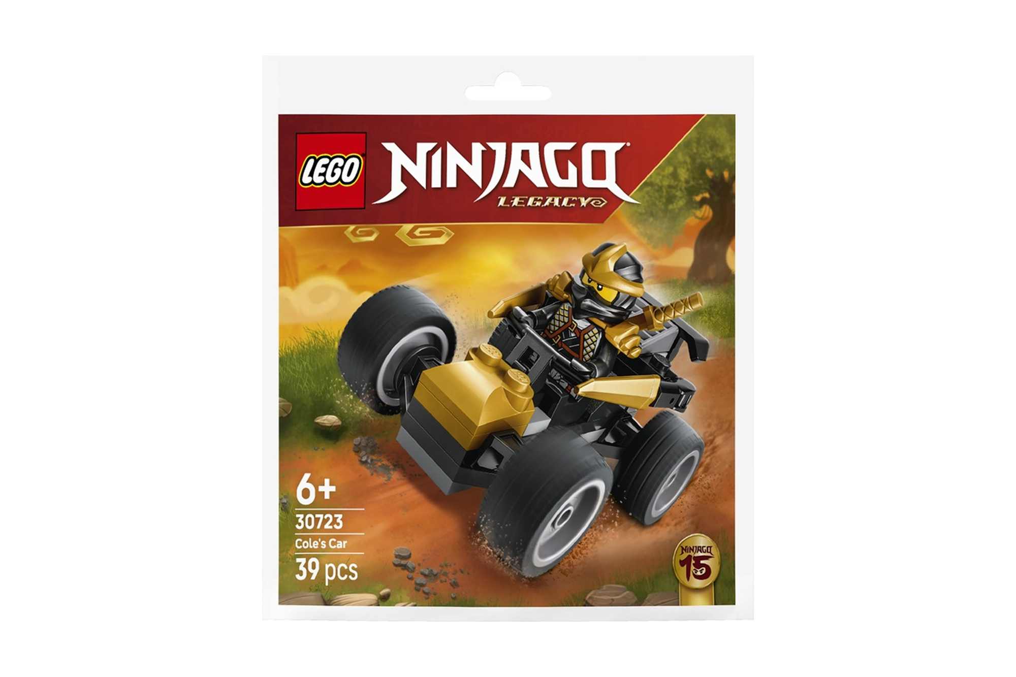 LEGO Ninjago 30723 Cole’s Dragon Cruiser Mini Car Polybag with Minifigure