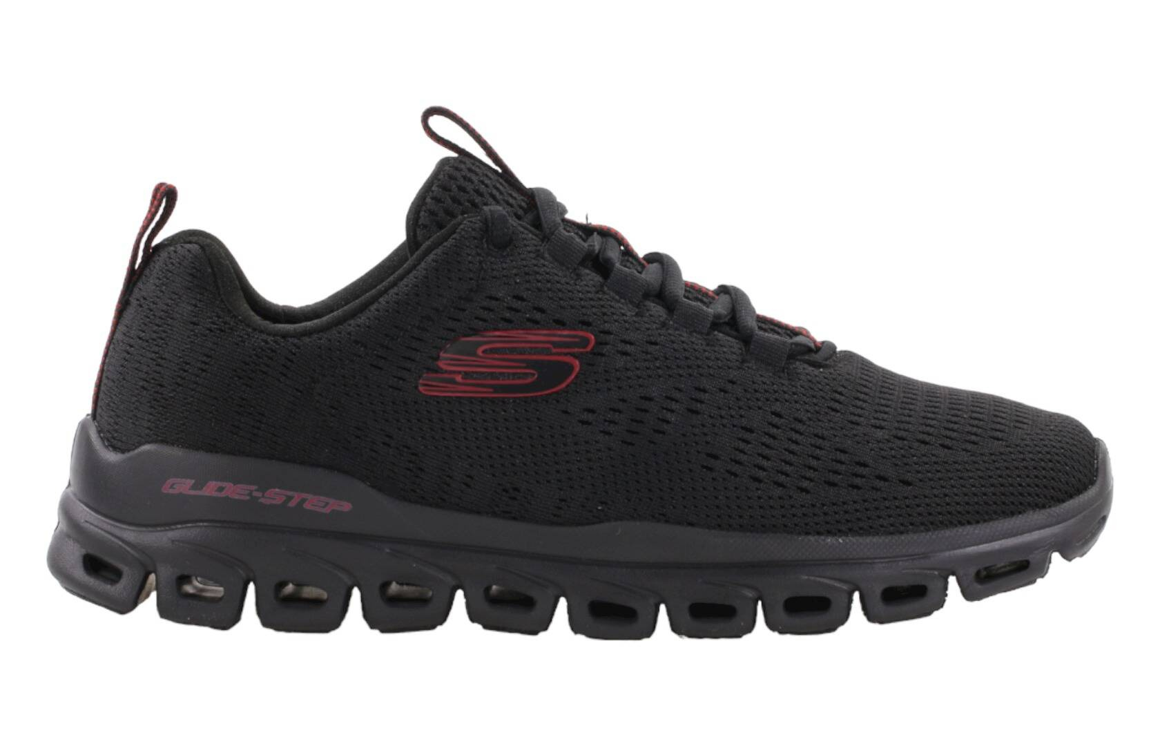 Buty Skechers GLIDE-STEP-FASTEN UP 232136-BBK