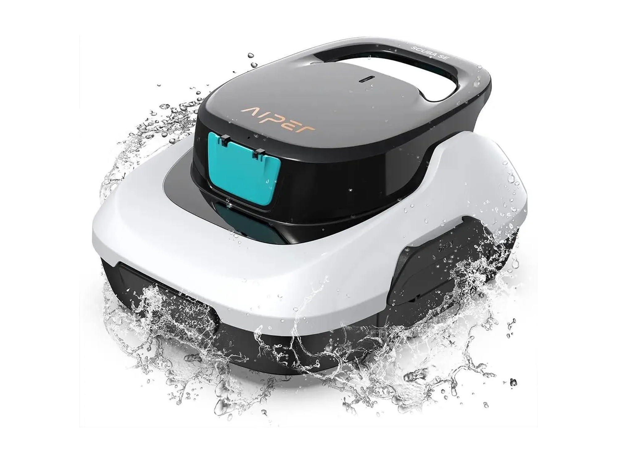 Aiper Scuba SE Akku-Poolsauger, 90 Min., 80 m², Weiß