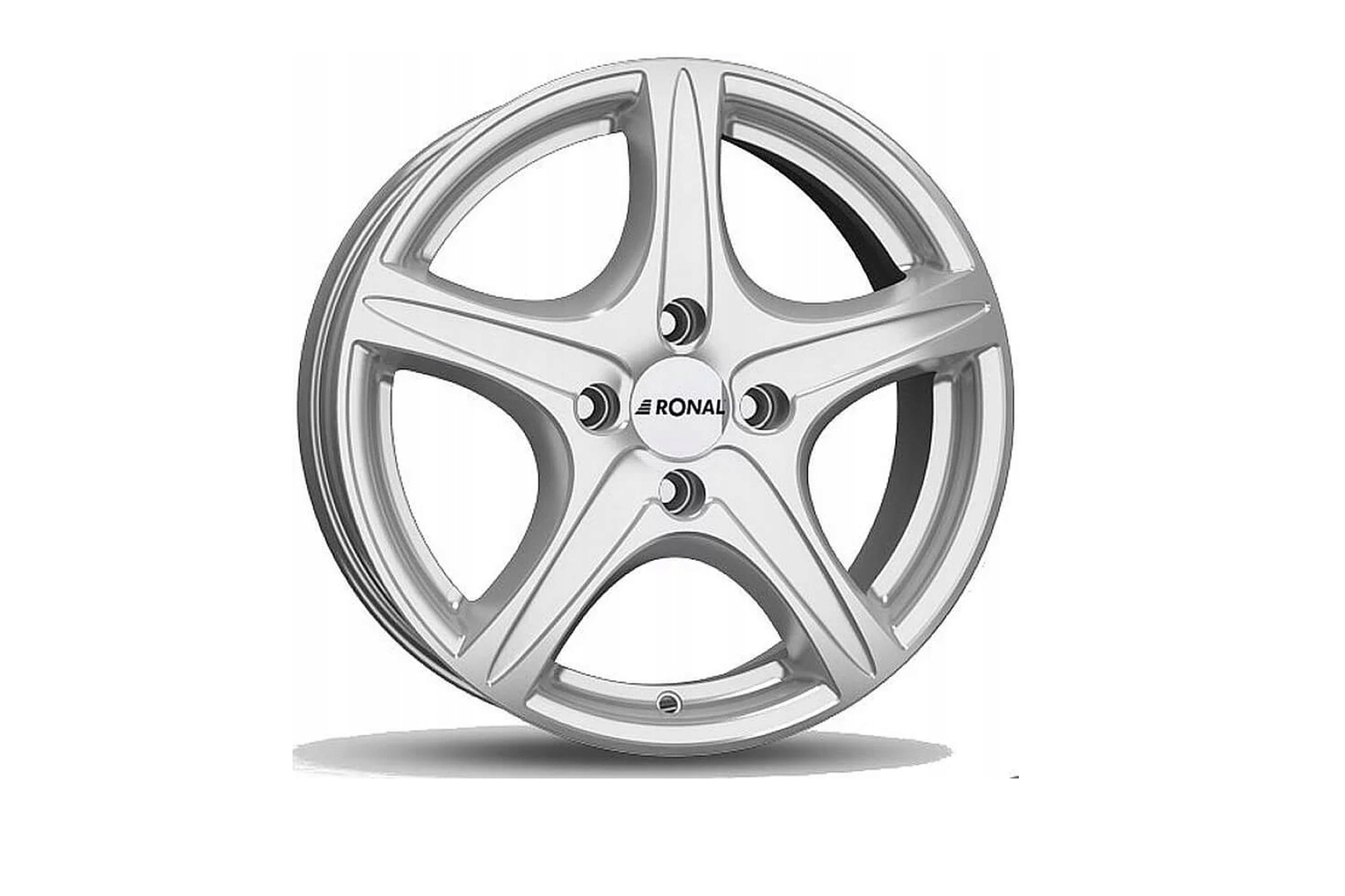 Alufelge RONAL R42 15 Zoll 5x114.3 Crystal Silver