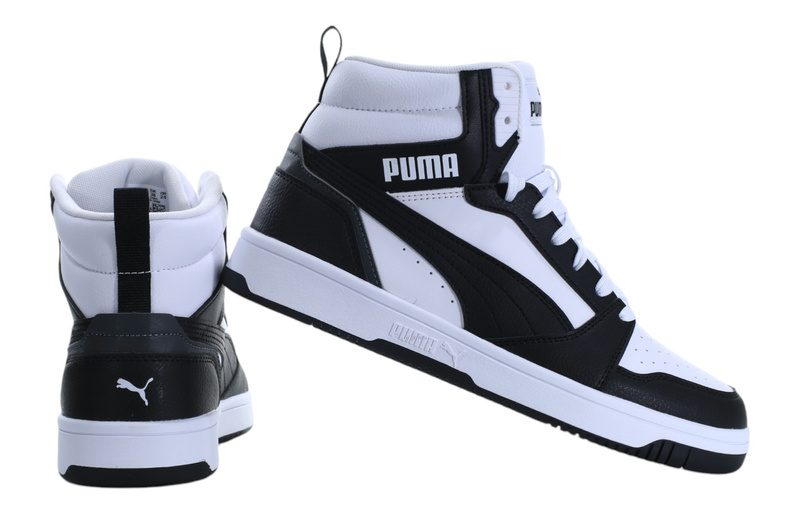 Buty młodzieżowe Puma Rebound V6 Mid Jr 393831 01