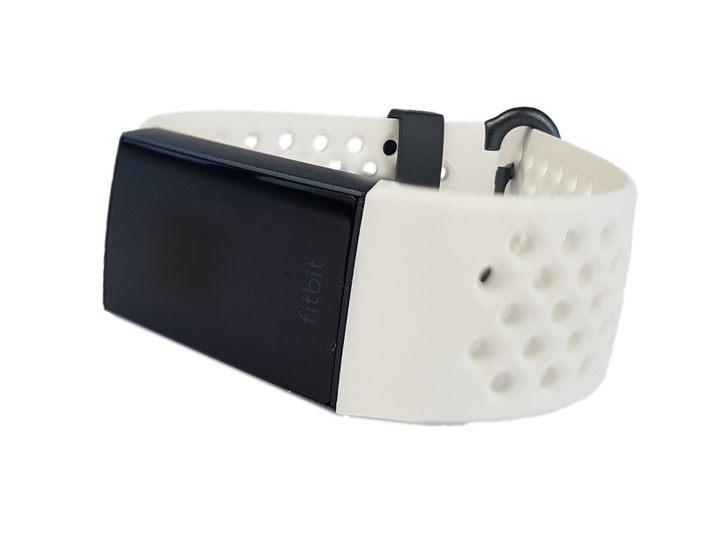 Fitbit Charge 3 Special Edition Graphite / White Silicone Smartband Tracker