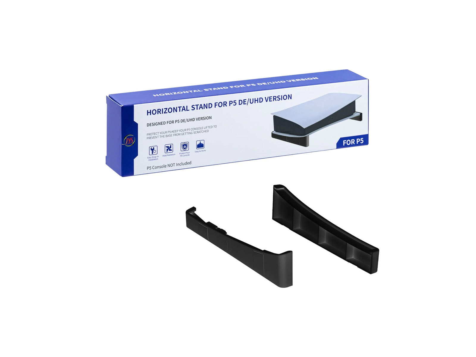 JYS P5143 Horizontal Stand for PS5 DE UHD Black