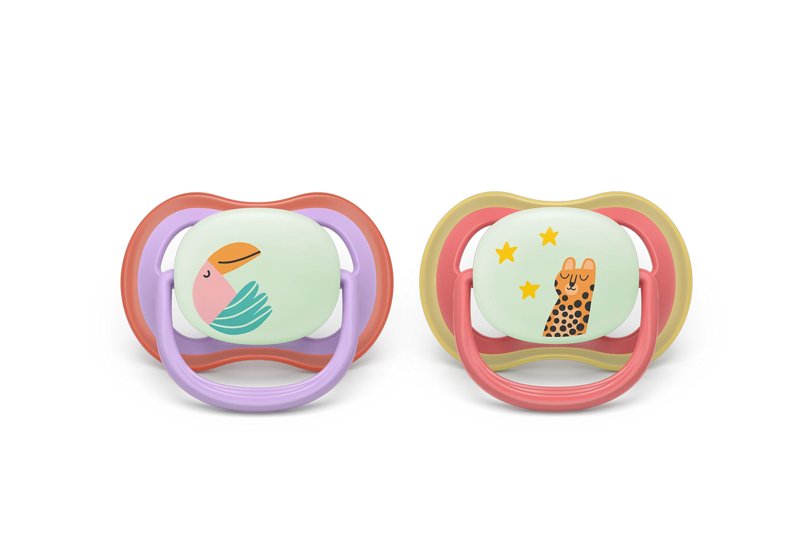 Smoczki Philips Avent Ultra Air Nighttime SCF376/33 18m+ świecące