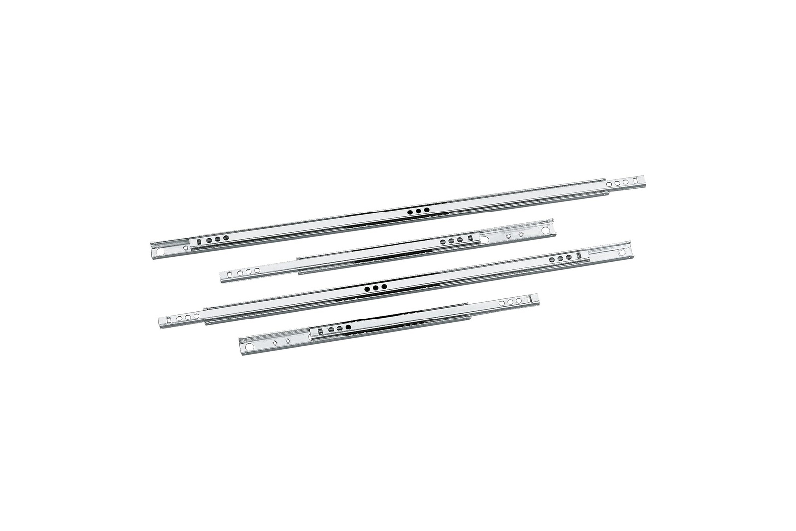 Amig - Zestaw 2 metalowych prowadnic przesuwnych Mod.25 246x17mm