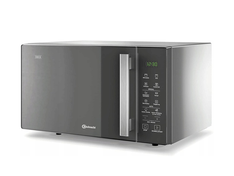 Bauknecht MW254SM 25 l Mikrowelle mit Grill- und Dampffunktion