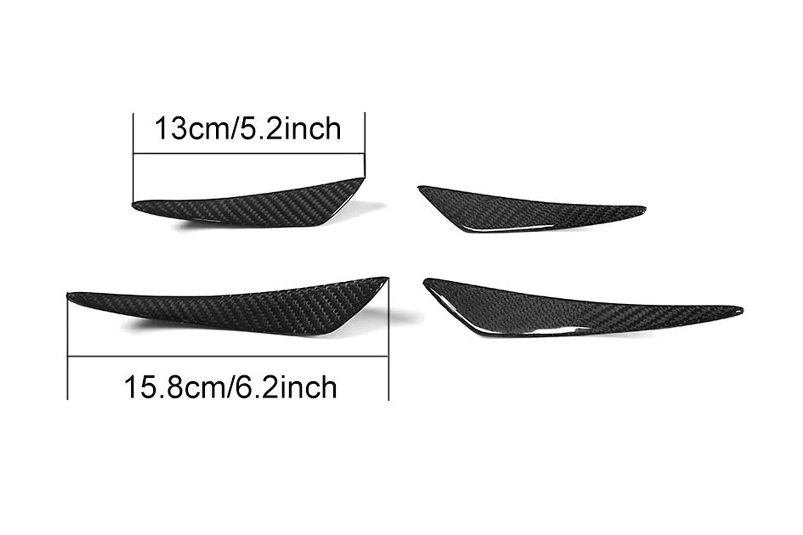 BMW F22 14-15 Frontstoßstangen-Canards