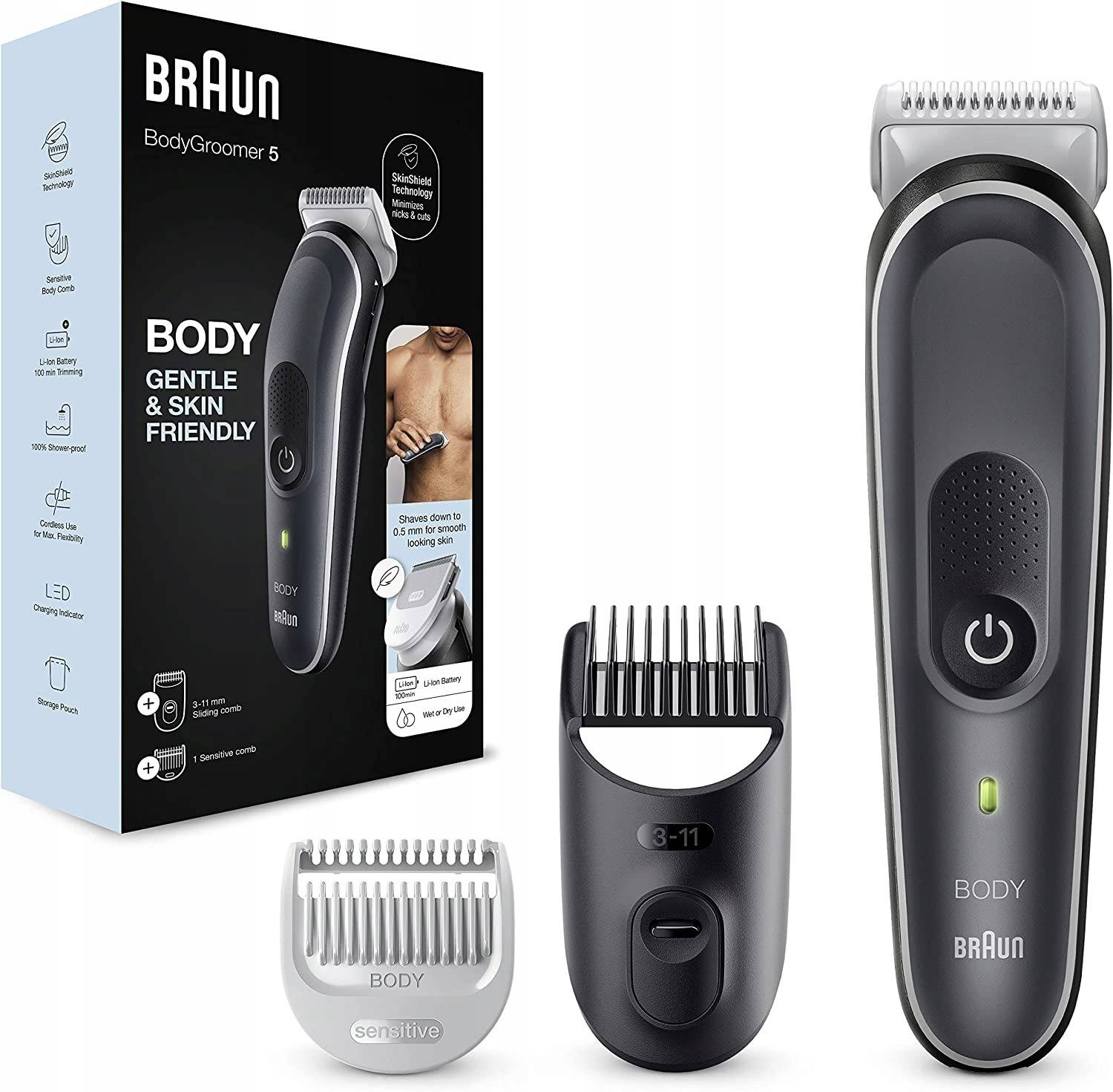 Braun BG5350 BodyGroomer for the face