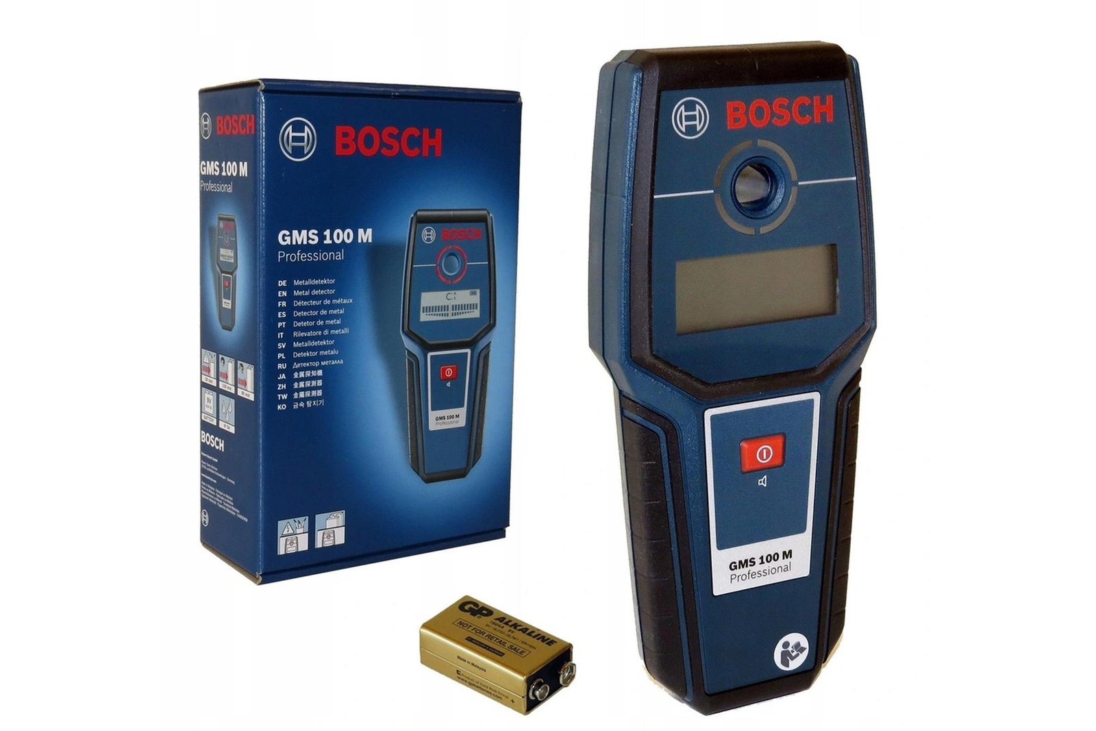 Detector Digital detector Bosch GMS 100 M