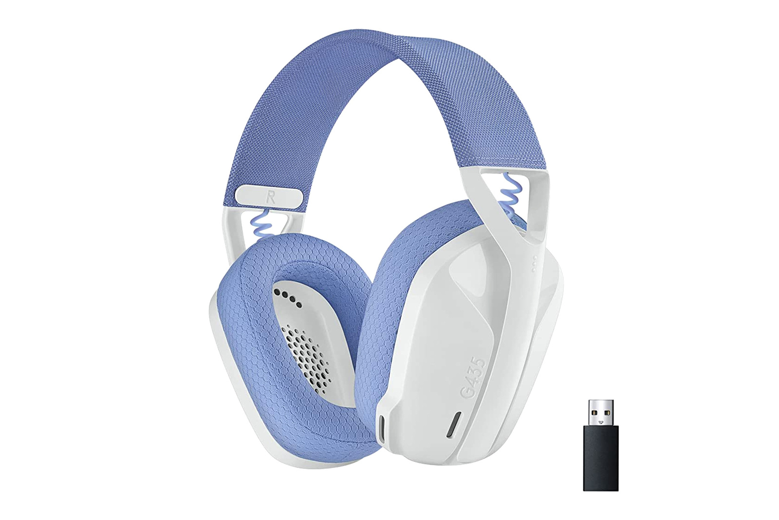 Słuchawki nauszne Logitech G435 Lightspeed White