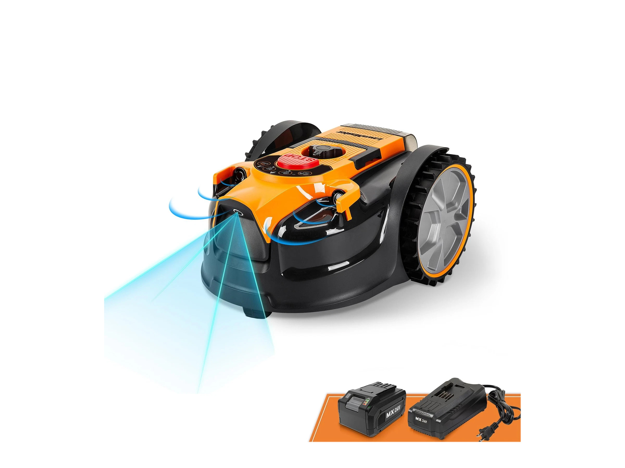 LawnMaster VBRM16 – Smart Cordless Cordless Lawnmower