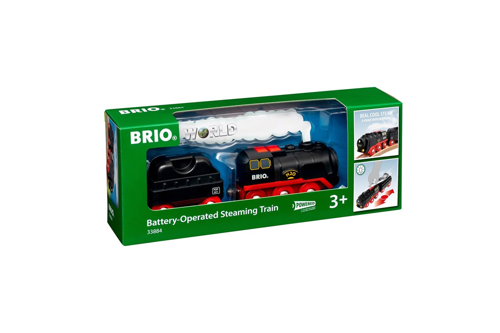 Brio Battery Operated Steam Train 33884