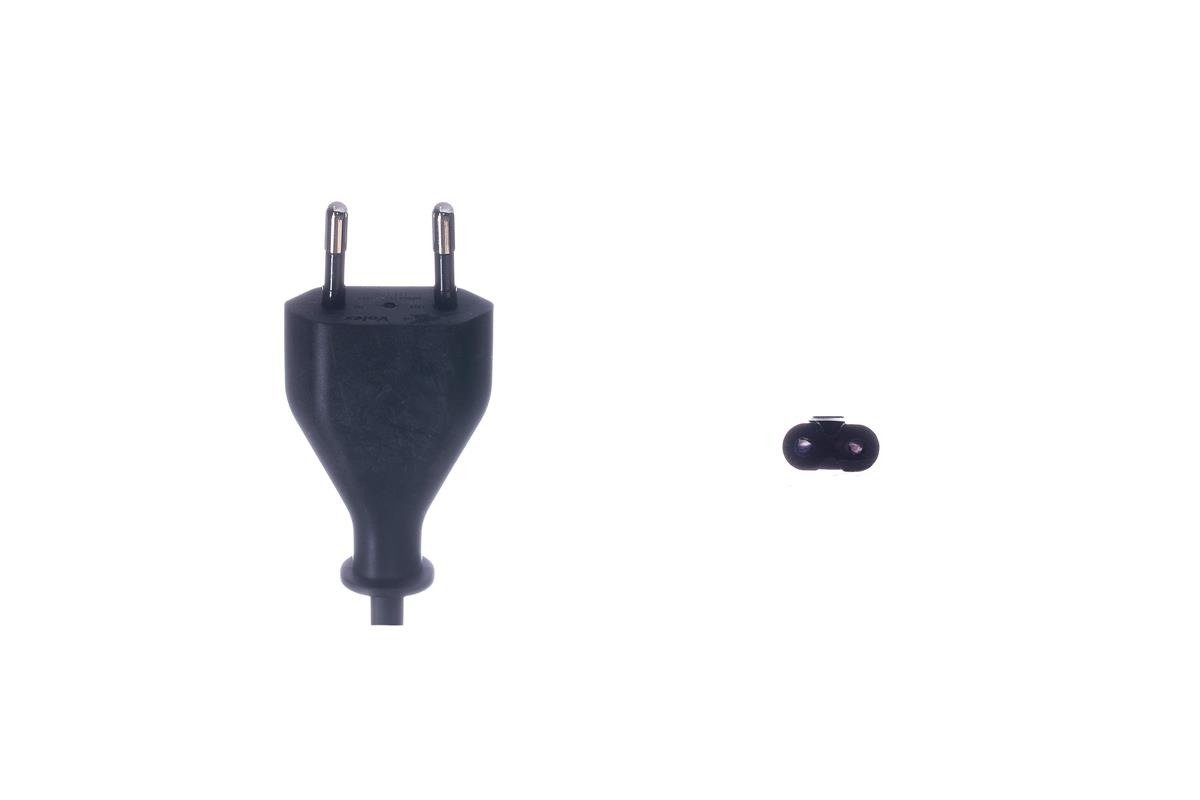 Power Cord Volex MFC75 2.5A 2 pin flach UE 0.5m