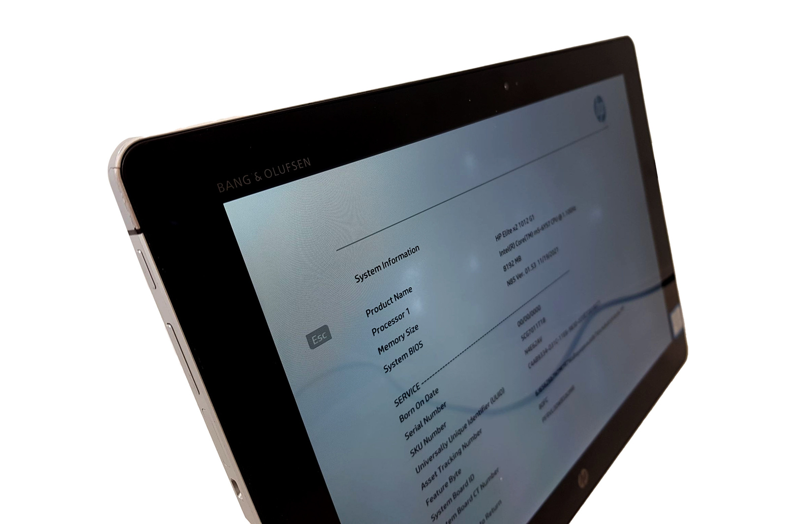 HP Elite X2 1012 G1 m5-6Y54 8GB laptop tablet