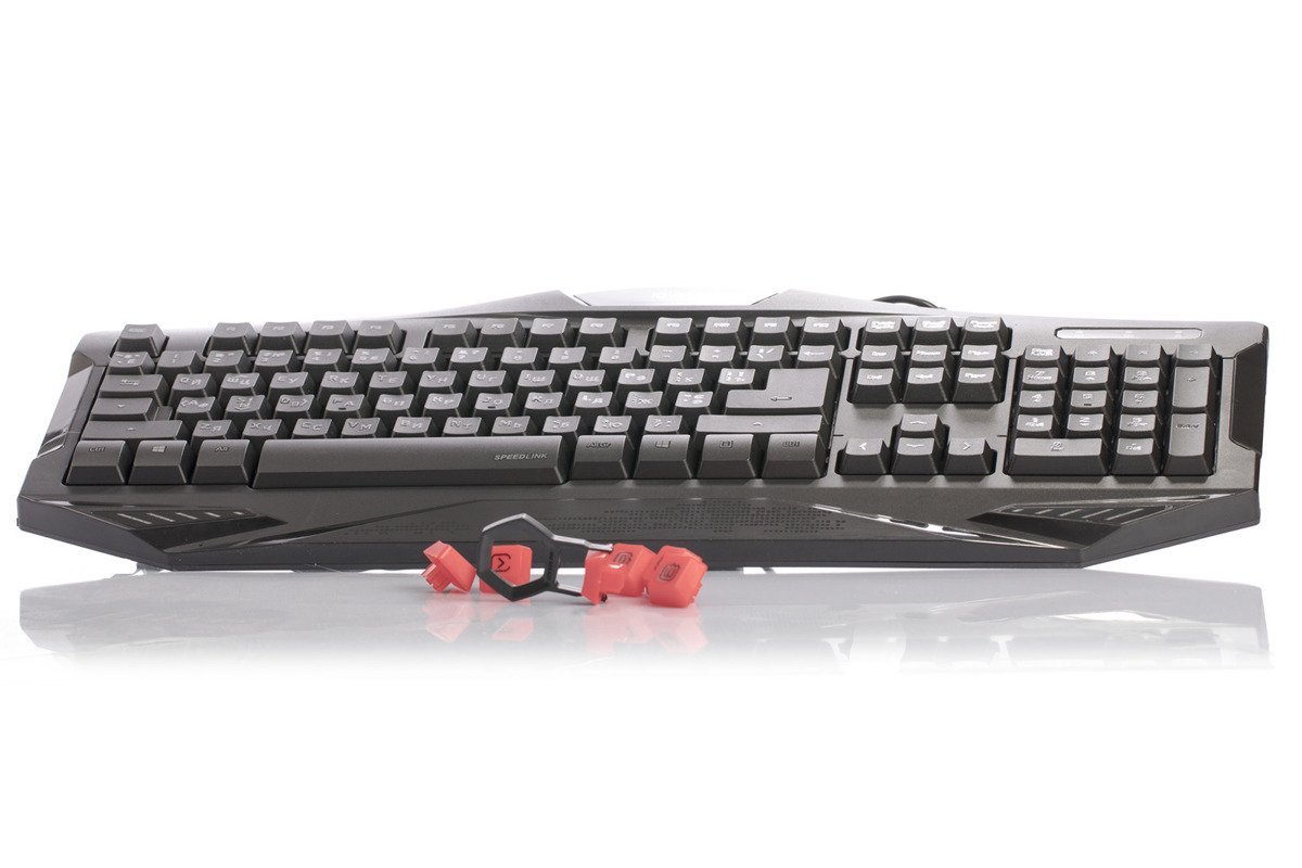 Speedlink Iovia Gaming-Tastatur, ukrainisches Layout