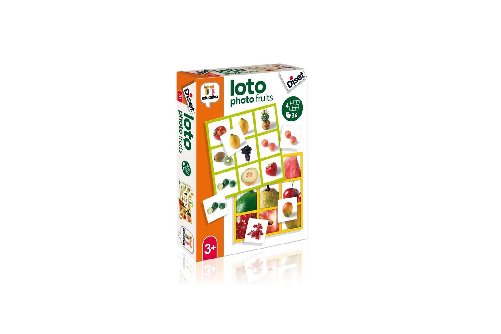 Loto Photo Fruits Educational Game