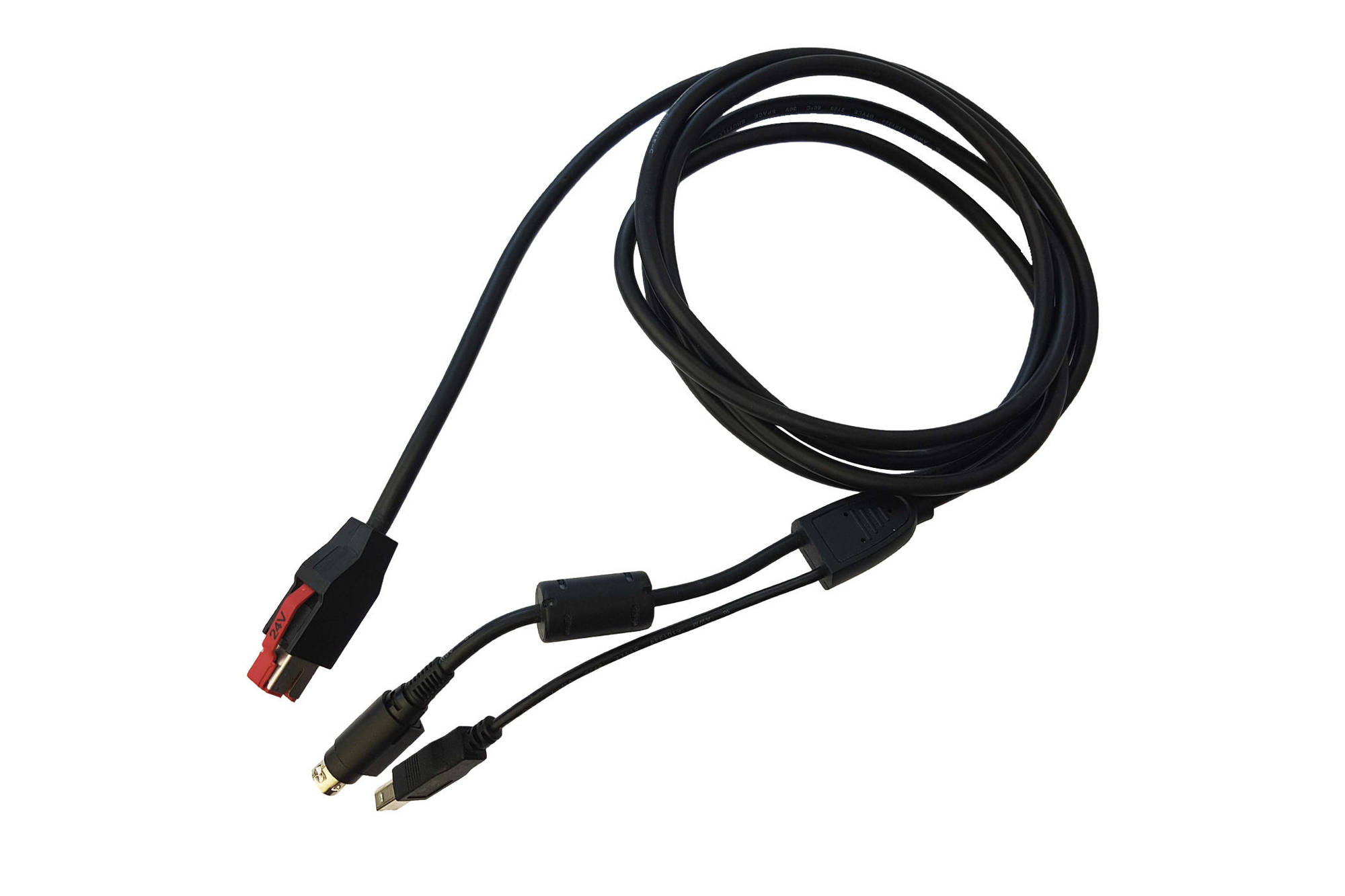 HP 24V 2.5m USB Y Power Cable BM477AA POS