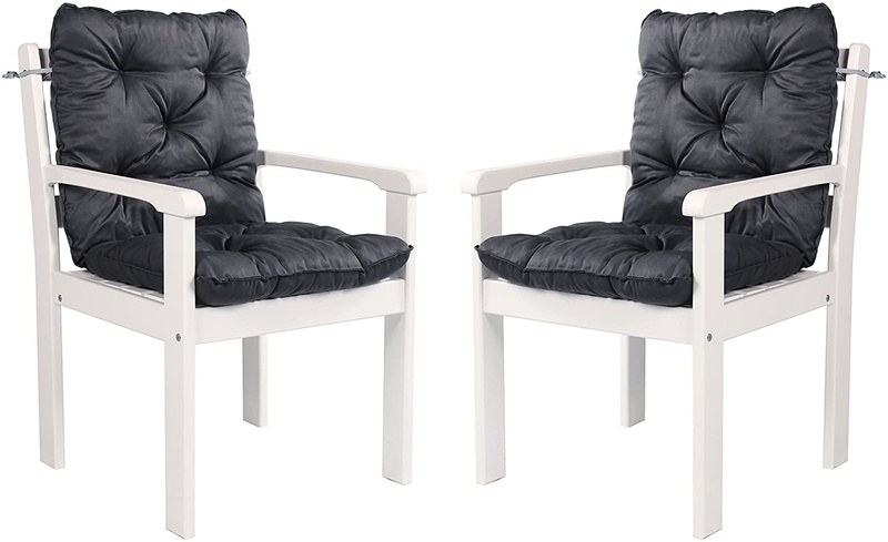 Set of 2 Ambientehome chair cushions