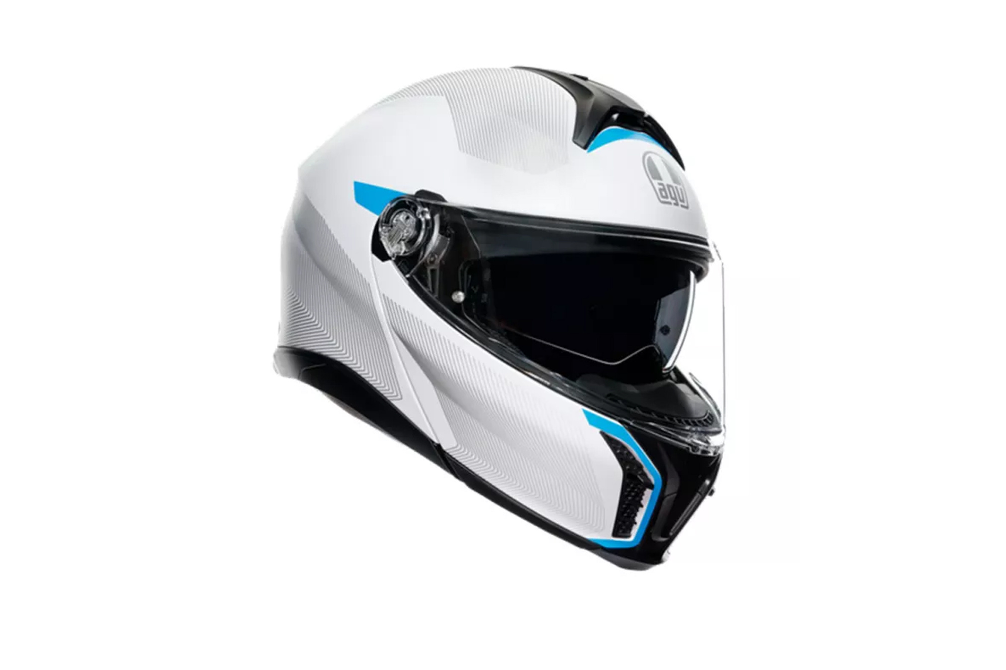 AGV Tourmodular Multi MPLK Modularhelm Grau Blau XL