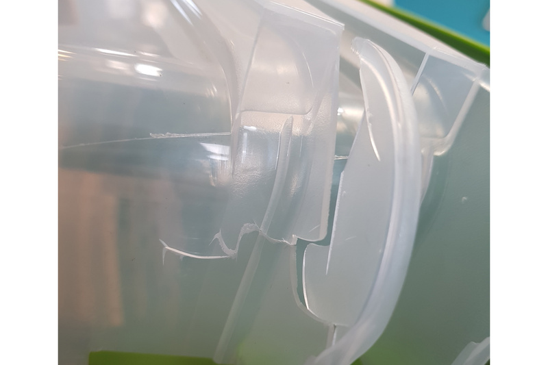 Rotho 10081 Set mit 3 Aufbewahrungsboxen 44 l mit Deckel