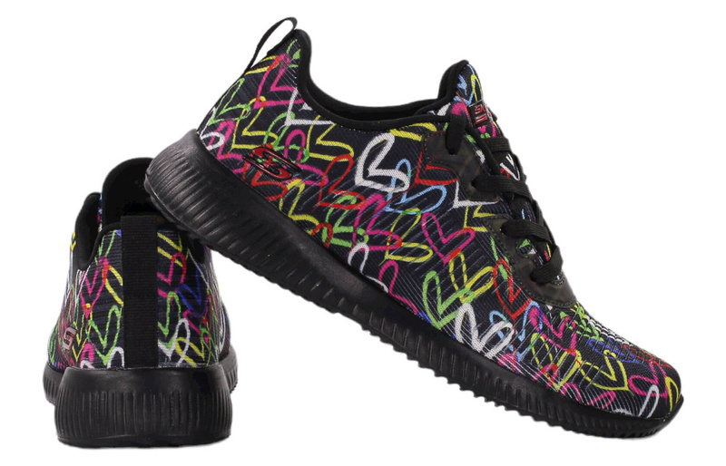Buty Skechers BOBS SQUAD
 117092-BKMT