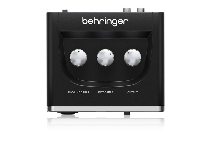 2x2 USB Audio Interface with Mic Preamplifier Behringer U-Phoria UM2