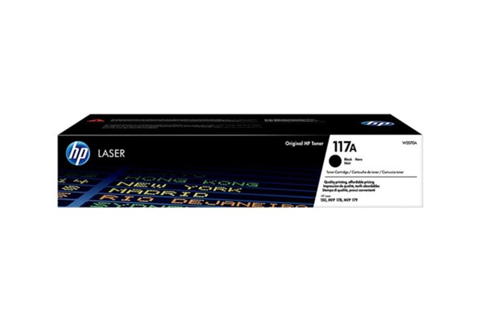 Original HP 117A W2070A Black toner