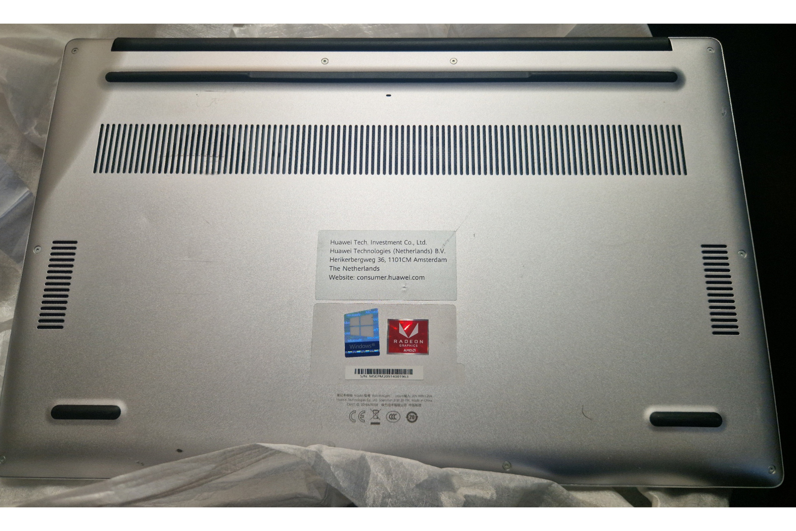 Laptop Huawei Matebook D15 Ryzen 5 3500U 8GB 256GB SSD IPS Win10