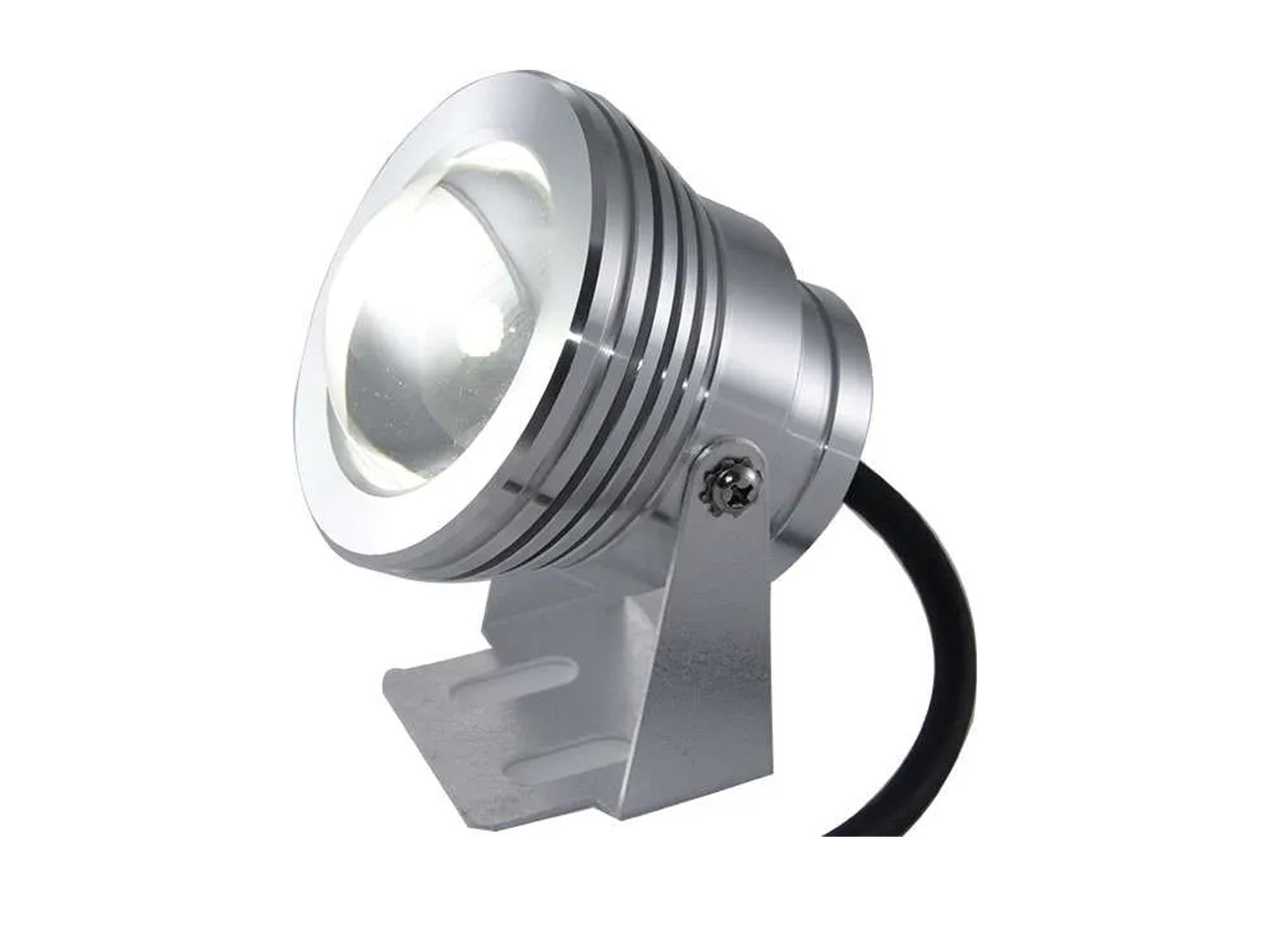 Le Club LED LED Strahler 5W IP68 12V Tageslichtweiß 7000K Stahl
