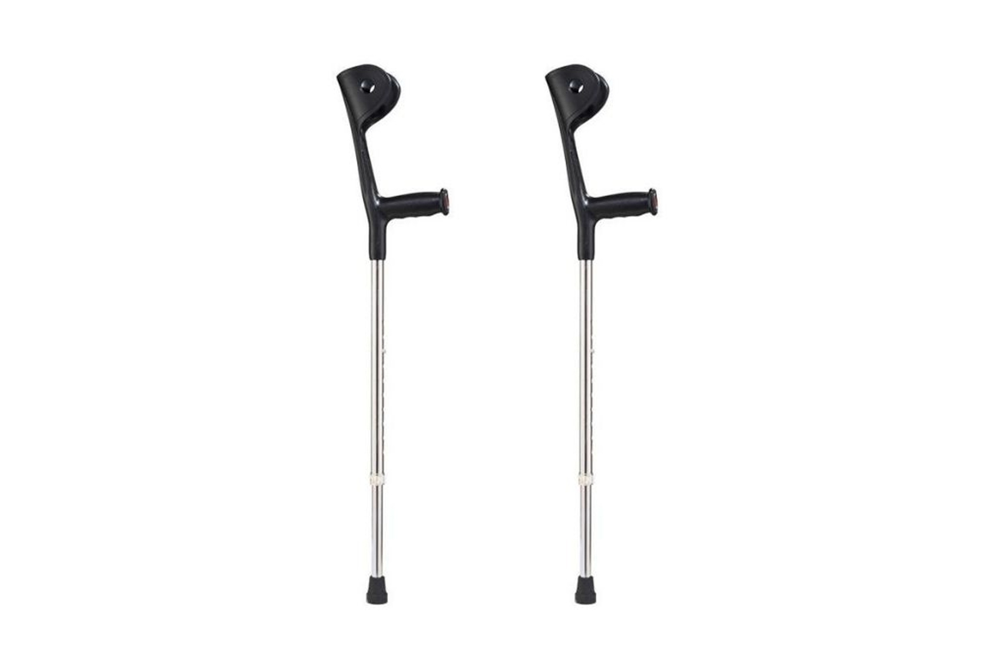 2 Stück Aiesi orthopädische Krücken 73–98,5 cm / 100 kg
