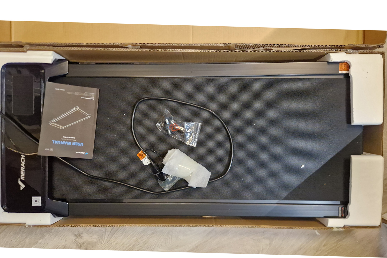 MERACH MR-T21 Treadmill 2.5KM 4mph LED App
