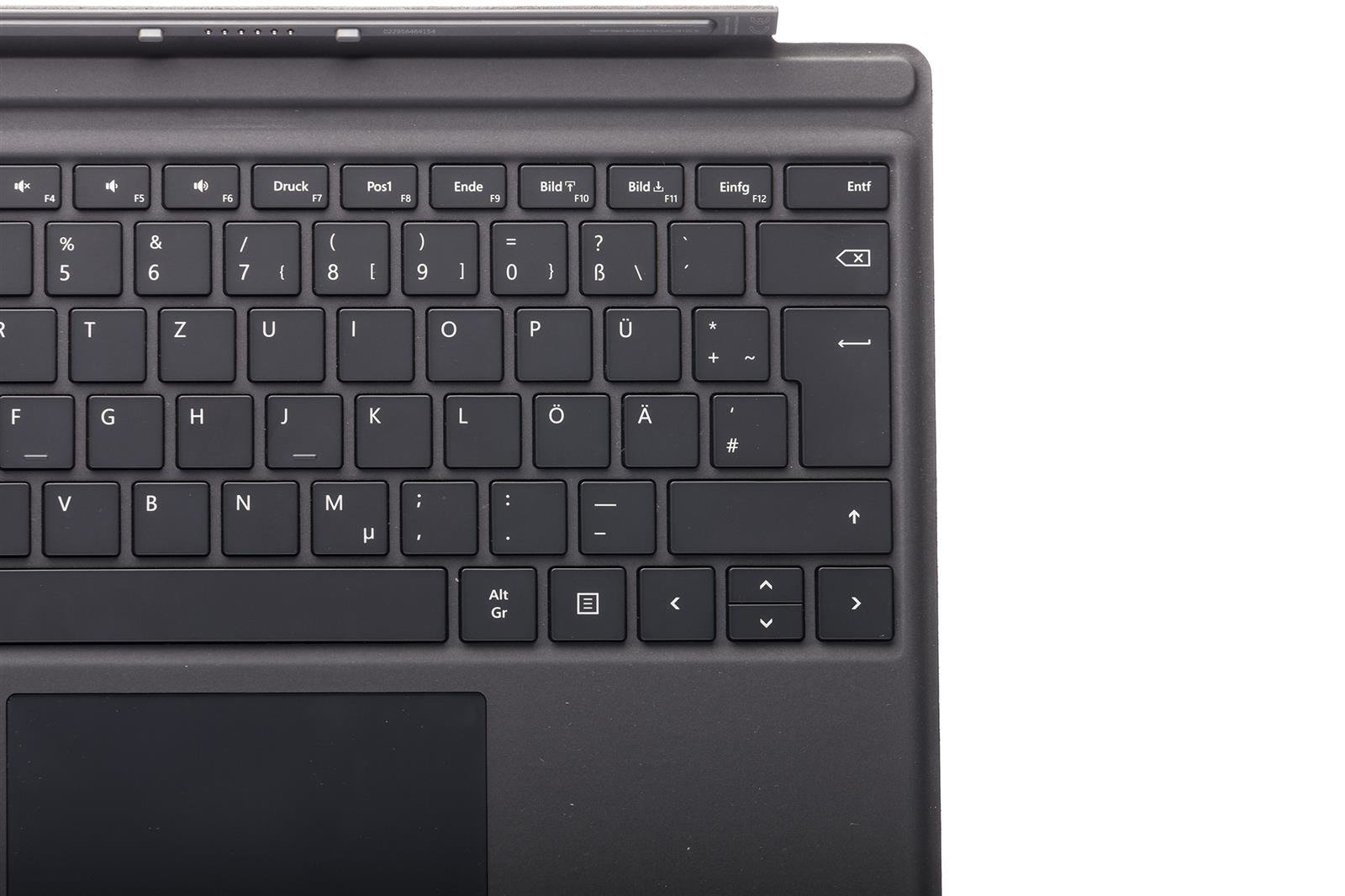 Keyboard Surface Type Cover Pro 4 Black Grade A (German)