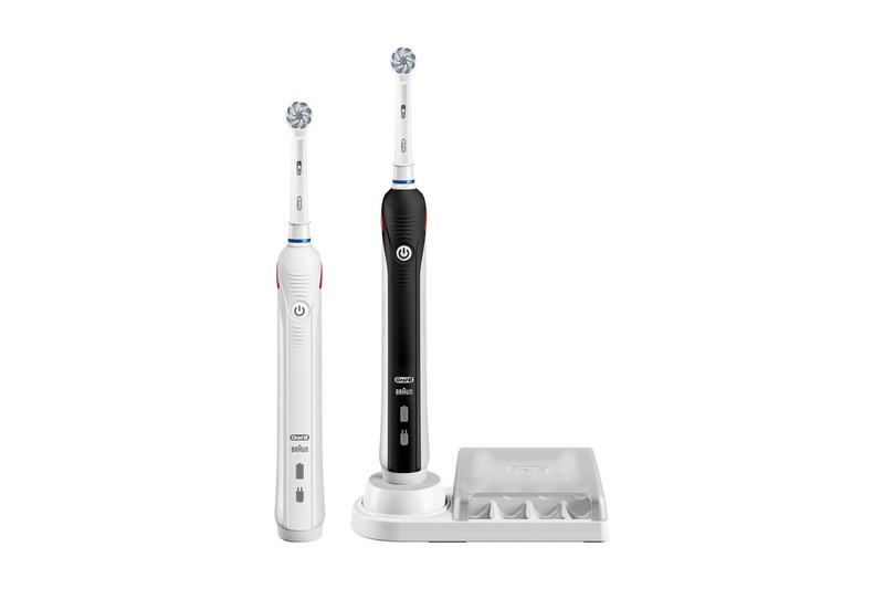 New Braun Oral-B Pro 2 2500 2900 Electric Toothbrush Duopack Black/White
