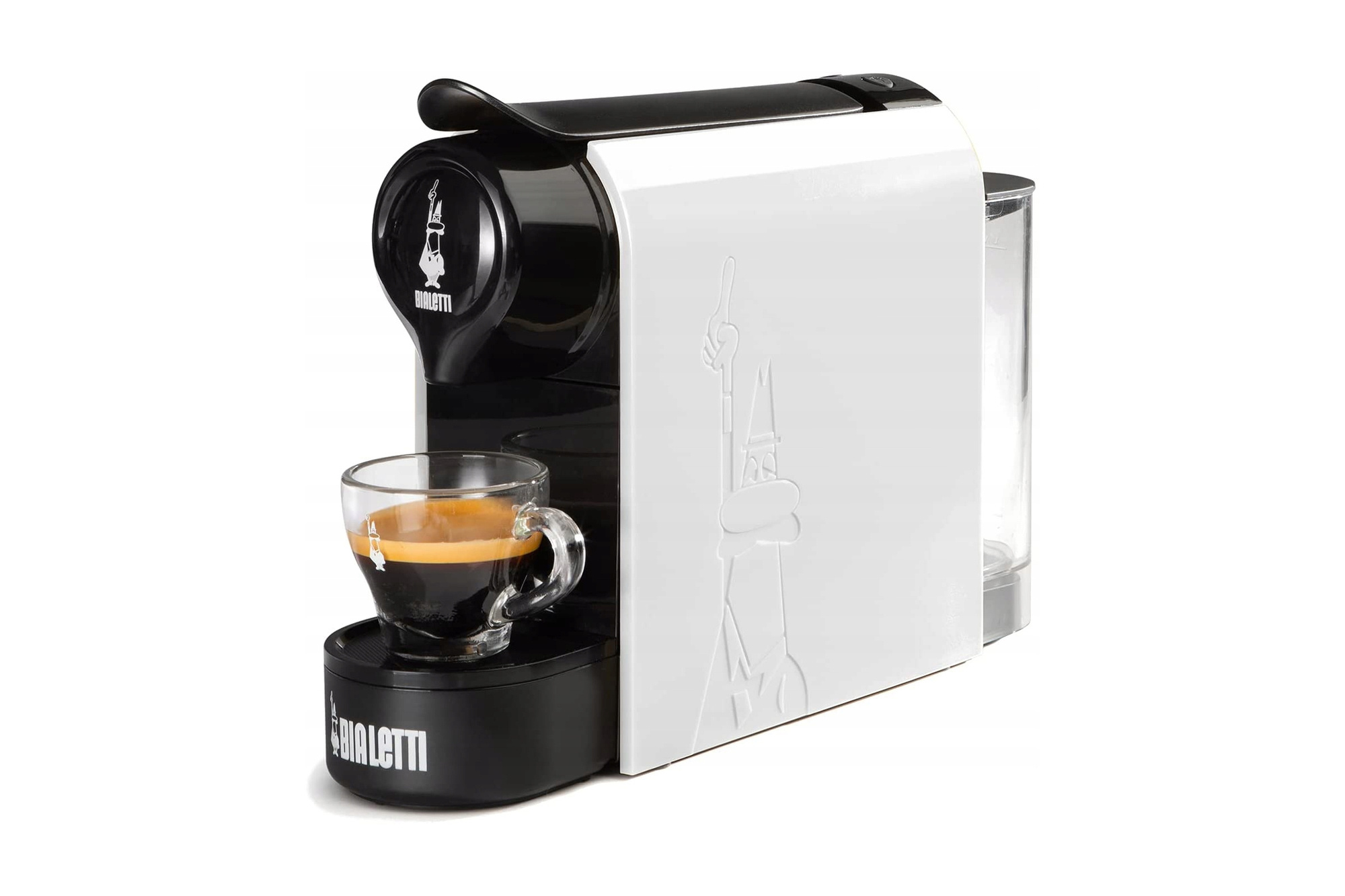 Bialetti Gioia CF90 1200W Kapsel-Espressomaschine, weiß