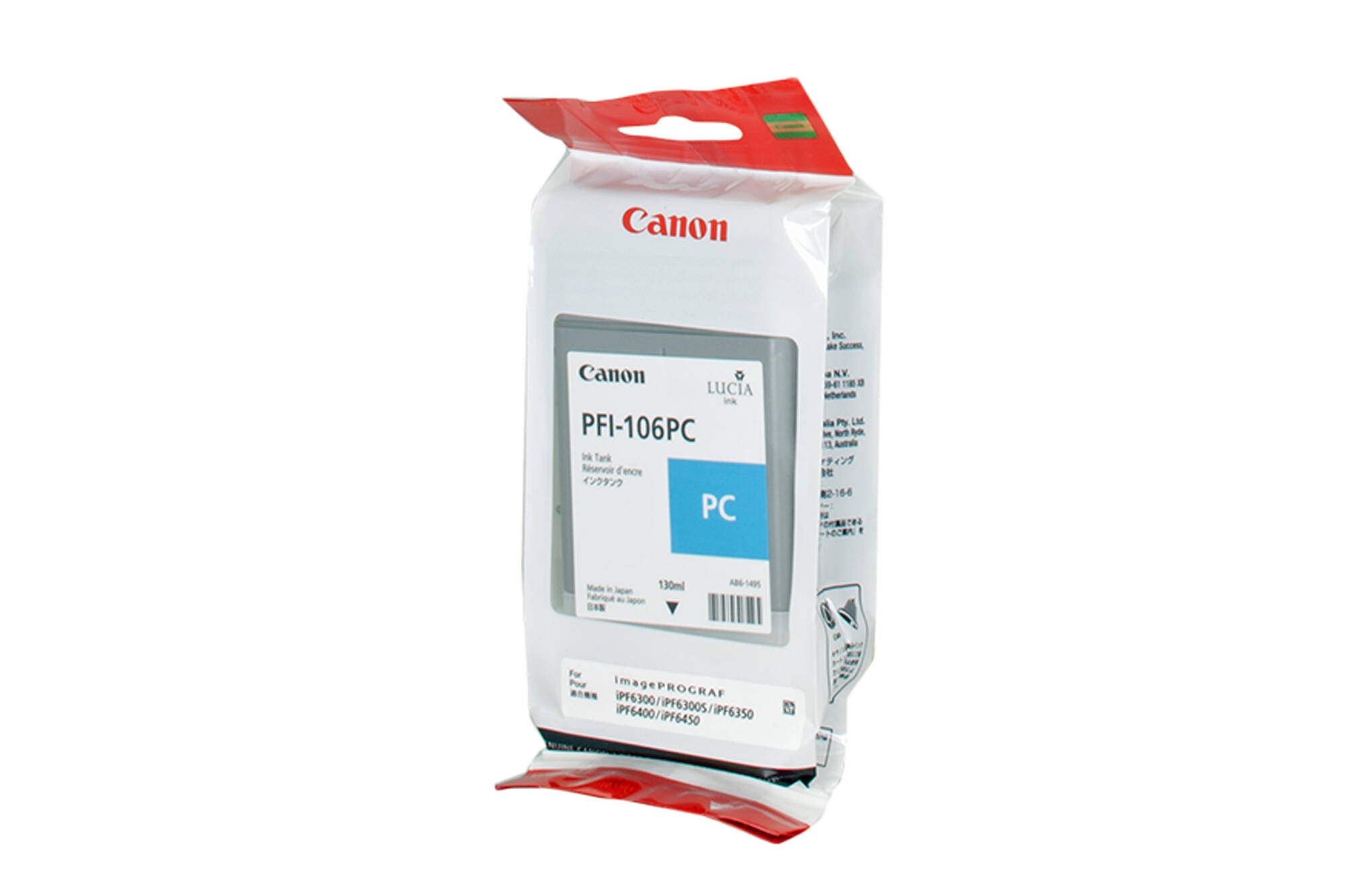 Canon PFI-106PC Blue Photo Ink 6400