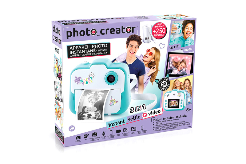 CanalToys CLK0001 instant camera 12 MP LCD 2.4" thermal printing