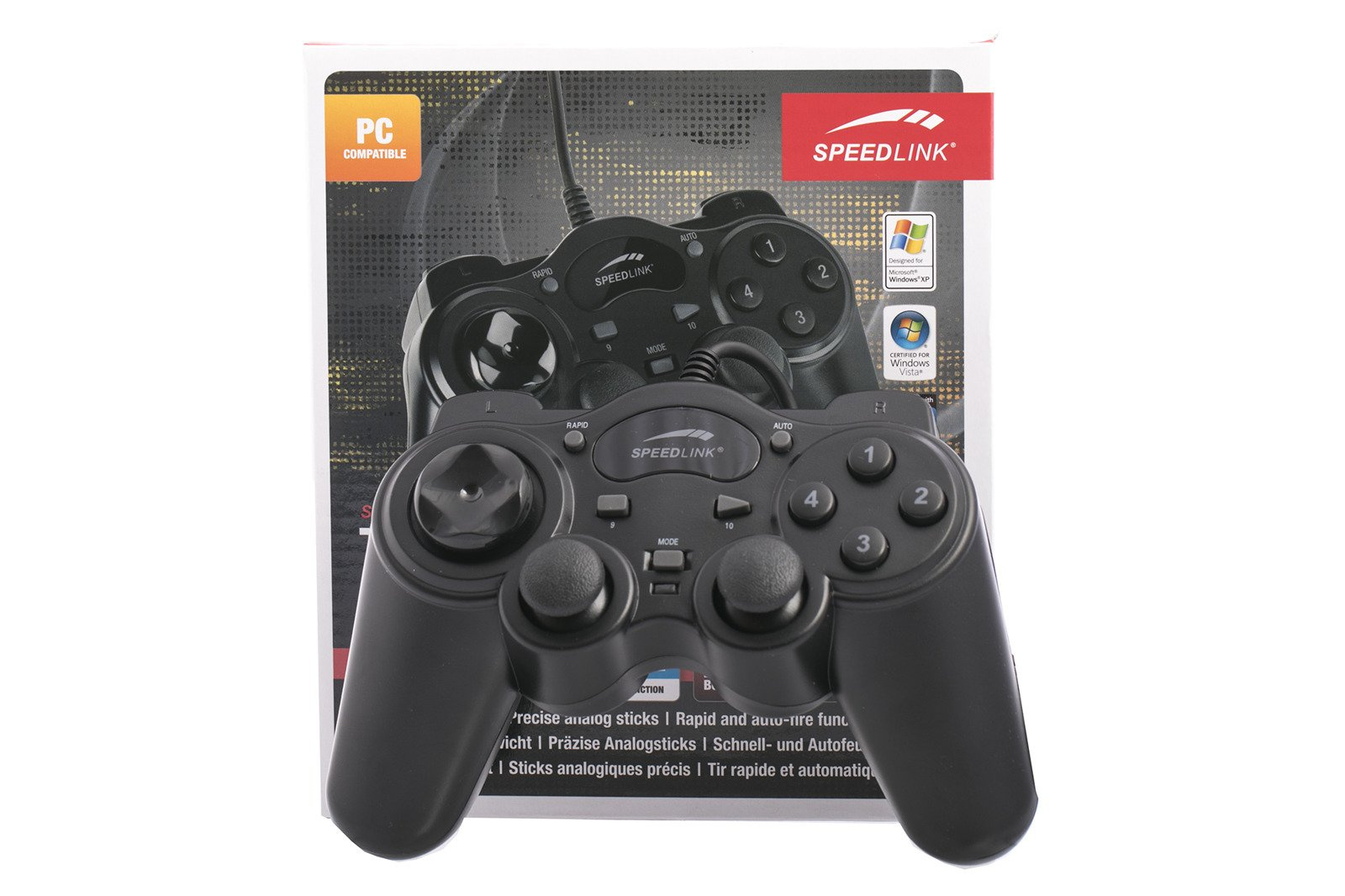 New Speedlink Thunderstrike Gamepad Controller PC