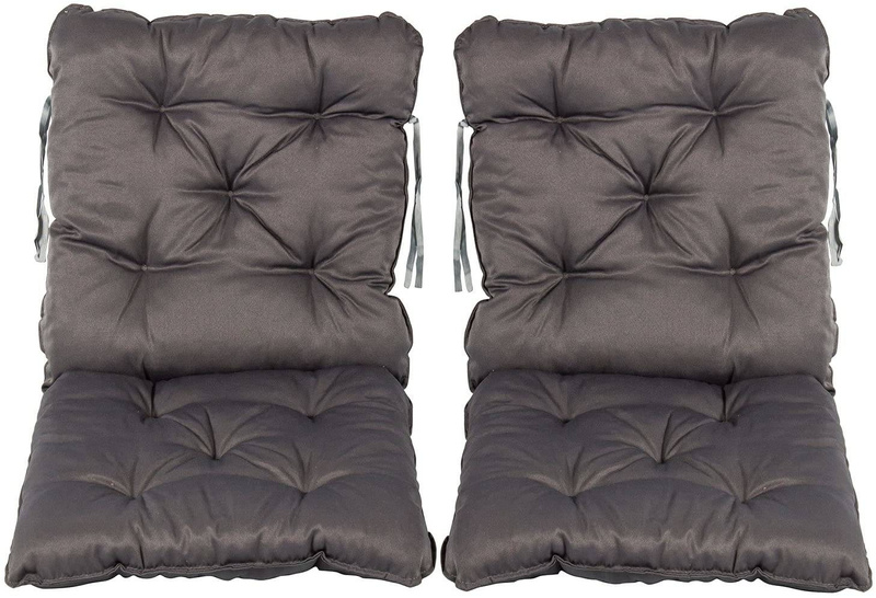 Set of 2 Ambientehome chair cushions