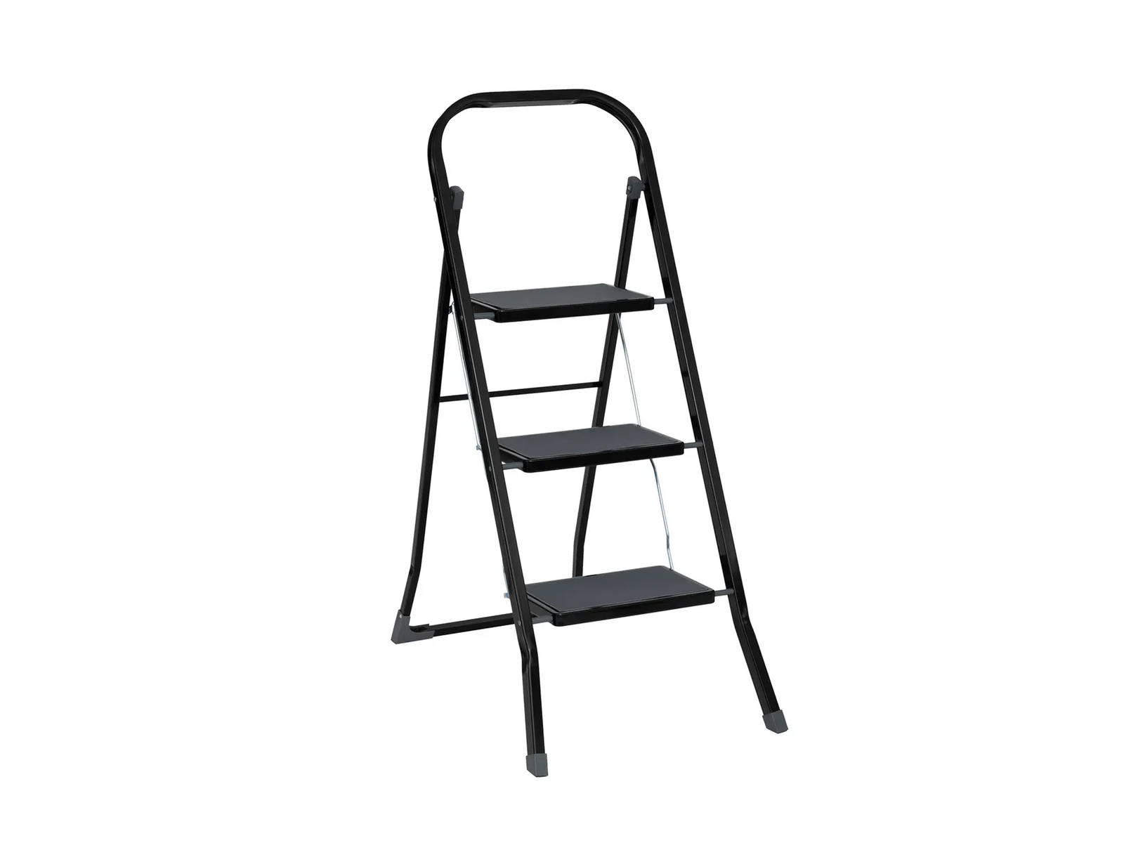 5five 3-step metal ladder 105cm foldable professional