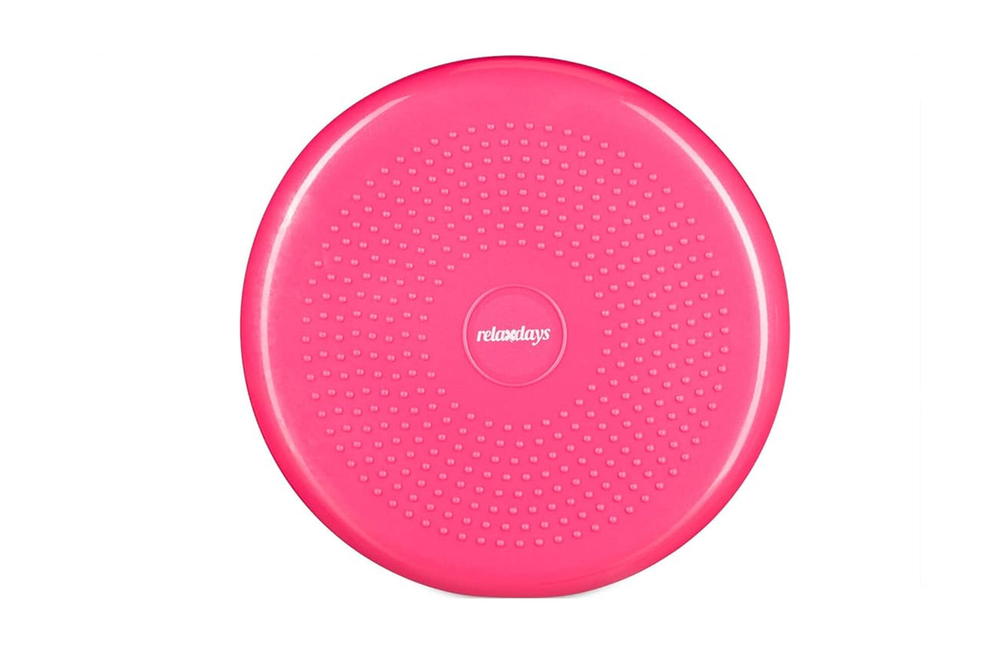 Relaxdays Sinneskissen/Scheibe 33 cm Rosa