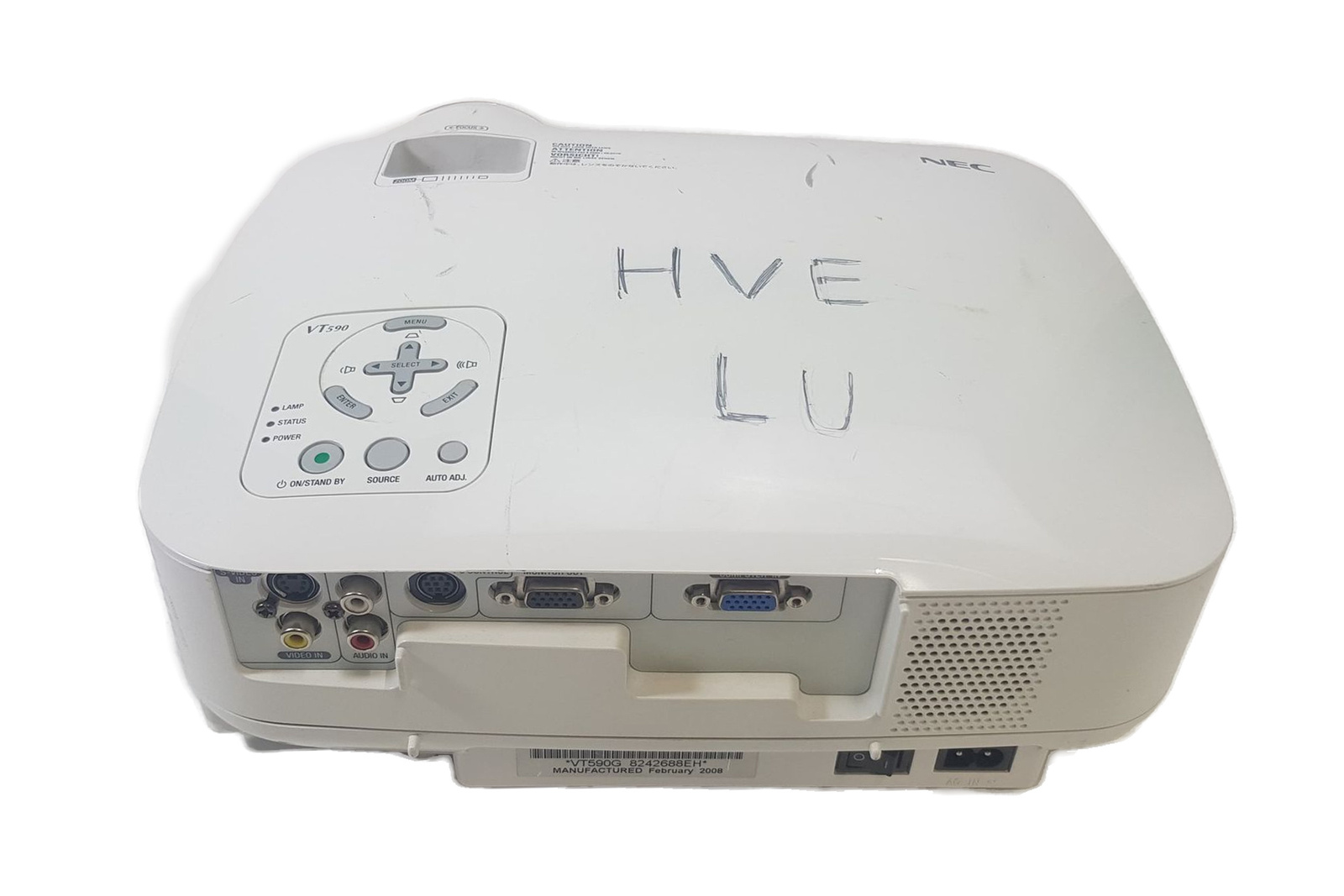 NEC VT590 1024x768 2000lm projector